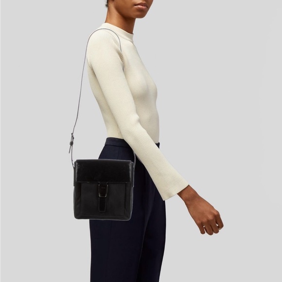 Prada Spazzolato-Trimmed Tessuto Messenger Bag - Picture 2 of 7